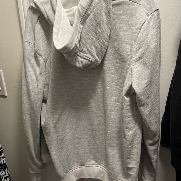 Guess Casual Zip Up Shirt Grey Size Medium - Picture 2 of 3
